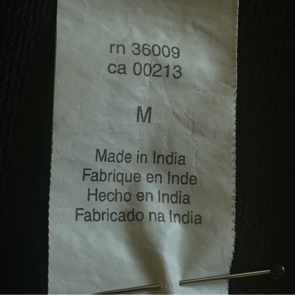 CLAVIN KLEIN JEANS Women's Black Button Front Pleated Jacket Size Medium - Picture 11 of 12